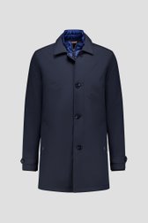 Photo produit 1 de Imperméable matelassé bleu de District pour Hommes