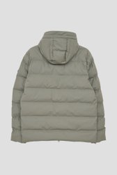 Photo produit 2 de Imperméable matelassé vert olive avec capuche de Tantä pour Hommes