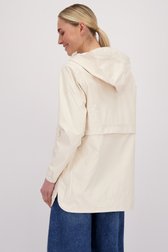 Le dos de Imperméable mi-long blanc de Tantä pour Femmes