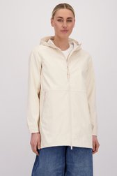 Le devant de Imperméable mi-long blanc de Tantä pour Femmes