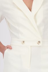 Ivoorwitte jumpsuit van D'Auvry voor Dames