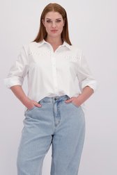 Vidéo de Chemise blanche avec clous de Kaffe Curve pour Femmes