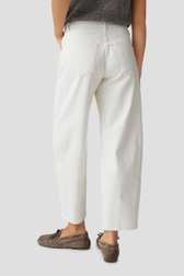Le dos de Jean blanc – Barrel fit  de Opus pour Femmes