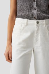 Détail de Jean blanc – Barrel fit  de Opus pour Femmes