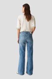 Détail de Jean bleu clair - Coupe wide leg de Opus pants pour Femmes