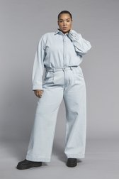 Jean bleu clair - Wide leg fit - Bourgeois de Murielle Victorine Scherre pour Femmes