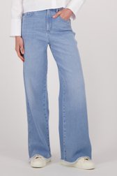 Jean bleu clair - wide leg fit de Liberty Island Denim pour Femmes