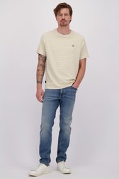 Le devant de Jean bleu - Coupe regular de Camel active pour Hommes