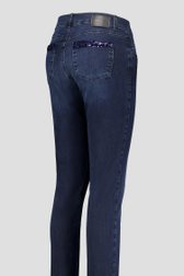 Jean bleu foncé avec paillettes - Straight fit de Angels pour Femmes