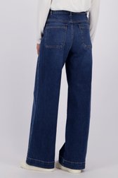 Le dos de Jean bleu foncé – Wide leg fit de Liberty Island Denim pour Femmes