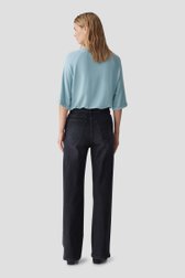 Le dos de Jean gris avec nœud papillon - Wide leg fit de Opus pour Femmes
