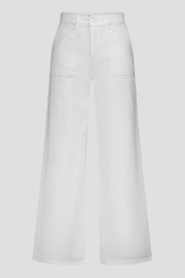 Jean large blanc de More & More pour Femmes