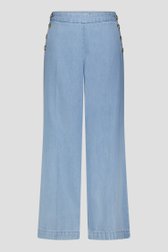 Photo produit 1 de Jean large bleu avec boutons de Libelle pour Femmes