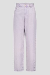 Jean straight fit lila avec effet délavé de Louise pour Femmes