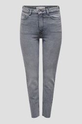 Jean taille haute gris clair - longueur 7/8 de JDY pour Femmes