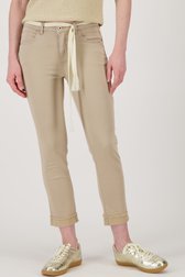 Jeans beige - Skinny fit - Longueur 7/8 de Geisha pour Femmes