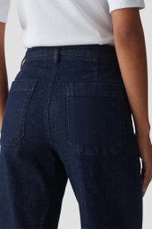 Jeans bleu marine ample de Opus pour Femmes