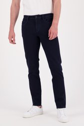 Le devant de Jeans bleu marine stretch - Lars – slim fit - L34 de Liberty Island Denim pour Hommes
