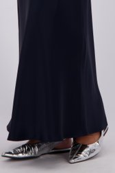 Détail de Jupe bleue satinée de D'Auvry Studio pour Femmes