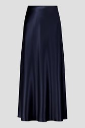 Photo produit 1 de Jupe bleue satinée de D'Auvry Studio pour Femmes