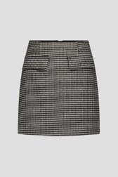 Jupe courte à motif pied-de-poule - Louise x Tine de Louise pour Femmes