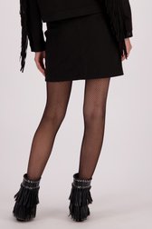 Le dos de Jupe courte noire de Louise pour Femmes