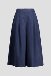 Photo produit 1 de Jupe-culotte bleu foncé à taille élastique de Libelle pour Femmes