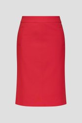 Photo produit 1 de Jupe droite rouge  de Claude Arielle pour Femmes