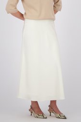 Le dos de Jupe écrue brillante de D'Auvry Studio pour Femmes