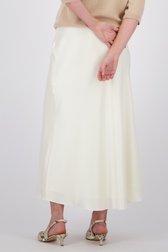 Jupe écrue brillante de DAUST pour Femmes