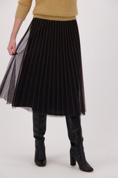 Jupe en tulle noir avec rayures dorées  de D'Auvry pour Femmes