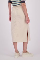 Le dos de Jupe en velours beige de Libelle pour Femmes