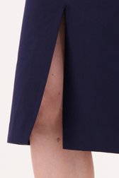 Jupe fourreau bleue avec fente de D'Auvry pour Femmes