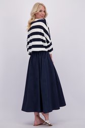 Le dos de Jupe longue bleue de AC by Annelien Coorevits pour Femmes