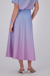 Jupe longue dégradée lilas de D'Auvry pour Femmes