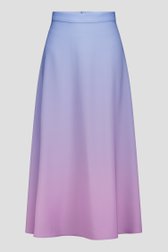 Jupe longue dégradée lilas de D'Auvry pour Femmes