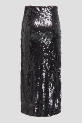 Photo produit 2 de Jupe longue marron à paillettes de JDY pour Femmes