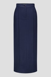 Jupe maxi bleu marine avec fente à l'arrière de AC by Annelien Coorevits pour Femmes