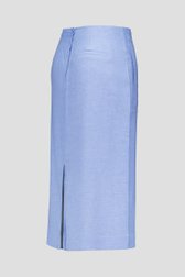 Jupe midi bleue à effet mélangé de Libelle pour Femmes