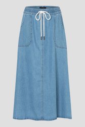 Jupe midi en jean avec taille élastique de More & More pour Femmes