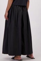 Jupe midi noire avec taille élastique de JDY pour Femmes