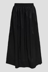 Jupe midi noire avec taille élastique de JDY pour Femmes