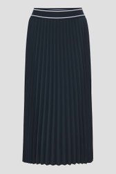 Jupe midi plissée bleu foncé	 de Opus pour Femmes