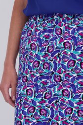 Jupe violette avec imprimé de Claude Arielle pour Femmes