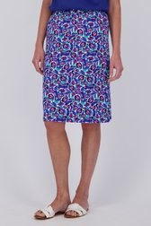 Jupe violette avec imprimé de Claude Arielle pour Femmes