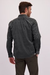 Achterkant van Kaki corduroy hemd - Regular Fit  door Marc O'Polo voor Heren
