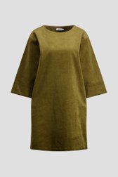 Productfoto 1 van Kaki corduroy kleedje door Libelle voor Dames