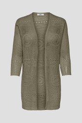 Kaki gehaakte cardigan van JDY voor Dames