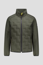 Productfoto 1 van Kaki jas met opstaande kraag door Gate One voor Heren