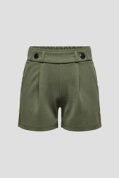Kaki short met elastische taille van JDY voor Dames